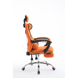 Chaise de bureau, orange