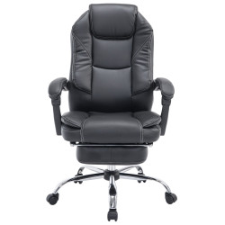 Fauteuil de bureau Castle noire