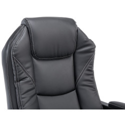 Fauteuil de bureau Castle noire
