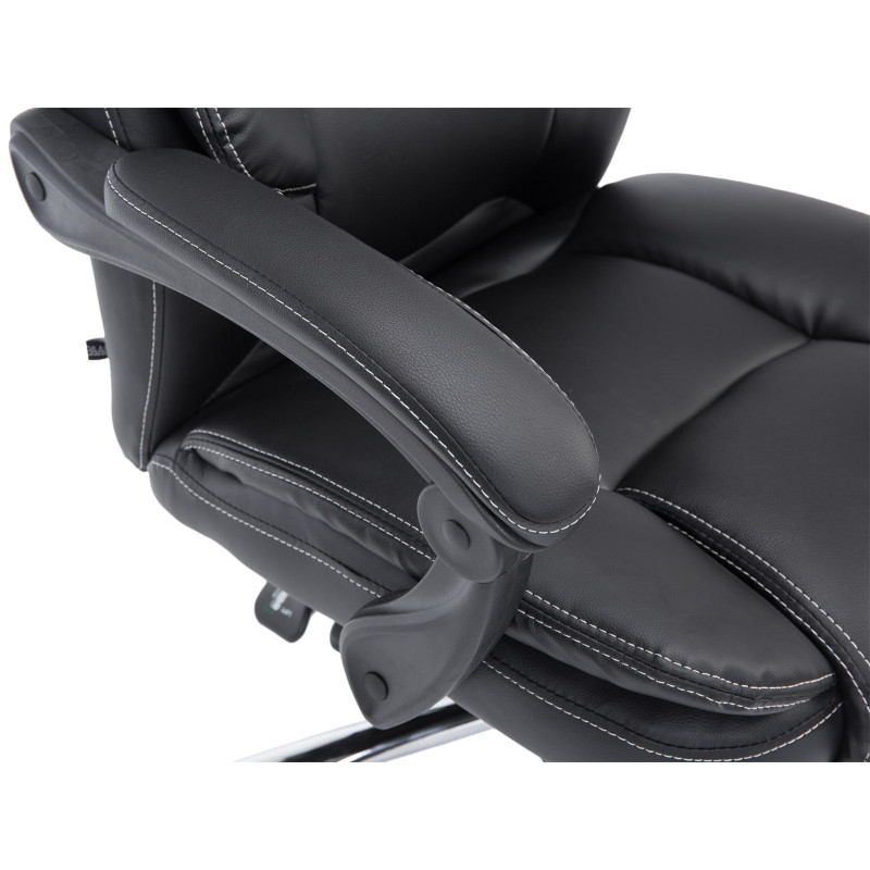 Fauteuil de bureau Castle noire