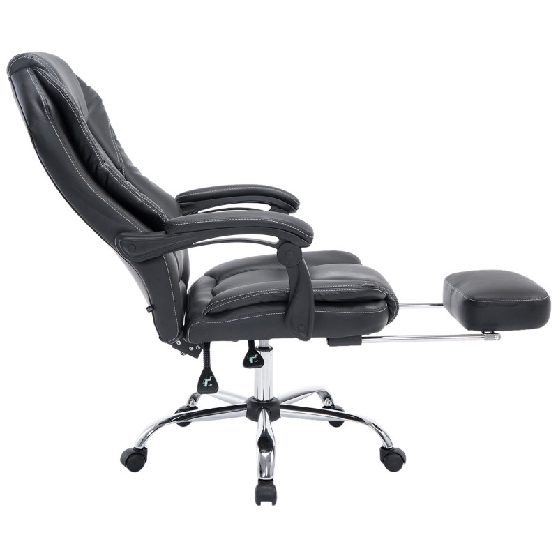 Fauteuil de bureau Castle noire