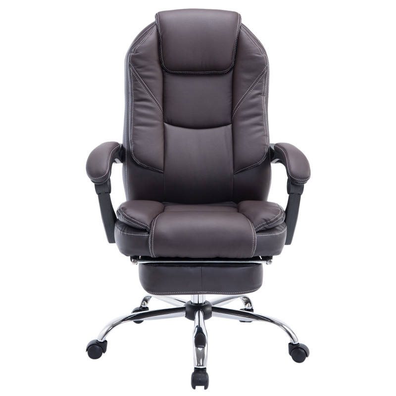 Fauteuil de bureau Castle marron