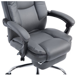 Fauteuil de bureau Castle grise