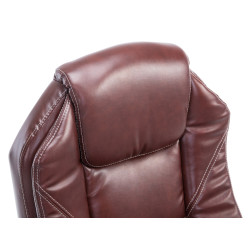 Fauteuil de bureau Castle rouge bordeaux