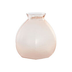 Vase Home ESPRIT Rose Verre...