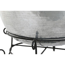 Vase Home ESPRIT Noir Argenté Aluminium Fer 75 x 75 x 90 cm