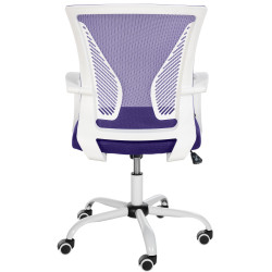 Fauteuil de bureau Tracy W violette