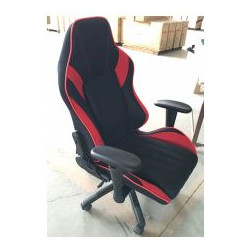 Silla Gaming Shift en Cuero PU Negro/rojo,Sin reposapiés
