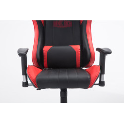Silla Gaming Shift en Cuero PU Negro/rojo,Sin reposapiés