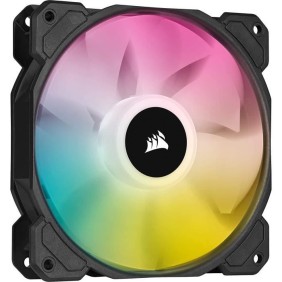 CORSAIR Ventilateur SP Series - SP120 RGB ELITE - 120mm RGB LED Fan with AirGuide - Single Pack (CO-9050108-WW)