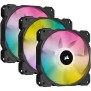 CORSAIR Ventilateur SP Series - SP120 RGB ELITE - 120mm RGB LED Fan with AirGuide - Triple Pack Lighting Node CORE (CO-9050109-W