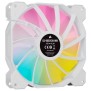 CORSAIR Ventilateur SP Series - White SP140 RGB ELITE - Diametre 140mm - LED RGB - Fan with AirGuide - Dual Pack (CO-9050139-WW)