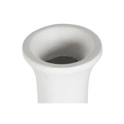 Vase Home ESPRIT Blanc Fibre de Verre 34 x 34 x 100 cm