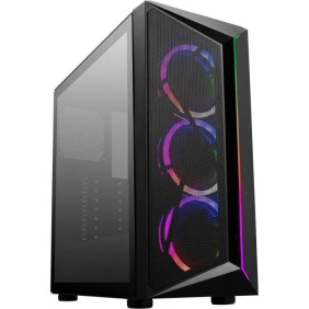 COOLER MASTER CMP 510 - Boitier PC - Midi Tower - Noir - ATX - Micro ATX - Mini-ITX