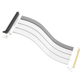 COOLER MASTER - Riser Cable PCIe 4.0 x16 White - 300mm