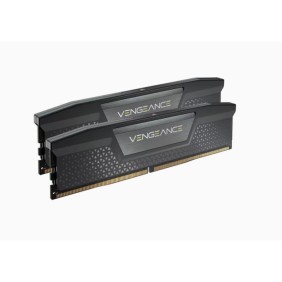 Mémoire RAM - CORSAIR - Vengeance DDR5 - 32GB 2x16GB DIMM - 6400 MHz - 1,40V - Noir (CMK32GX5M2B6400C32)