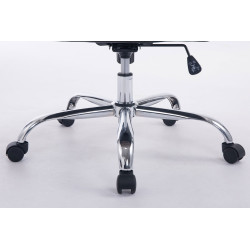 Sedia da ufficio XXL Vancouver tessuto marrone