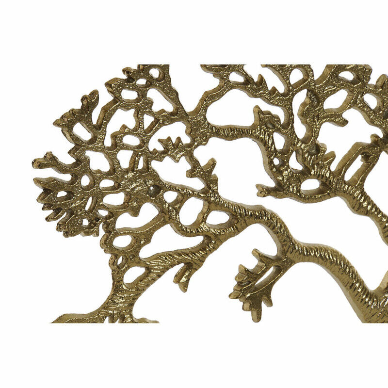 Figurine Décorative DKD Home Decor Aluminium Marbre Arbre (60 x 10 x 48 cm)
