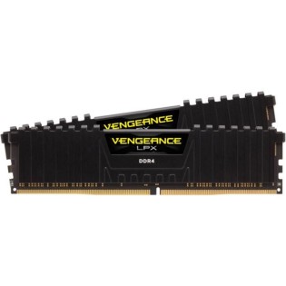 Mémoire RAM - CORSAIR - Vengeance LPX DDR4 - 16GB 2x8GB DIMM - 3200 MHz  - 1.35V - Noir (CMK16GX4M2E3200C)