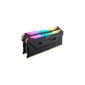 Mémoire RAM - CORSAIR - Vengeance RGB Pro DDR4 - 16GB 2x8GB DIMM - 3600 MHz  - CL18 - 1.35V - Noir (CMW16GX4M2D3600C)