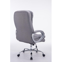 Fauteuil de bureau BIG Vancouver en tissu gris