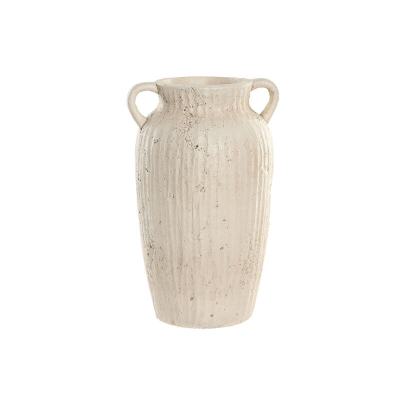 Vase Home ESPRIT Blanc Magnésium 23,5 x 21,5 x 37,5 cm