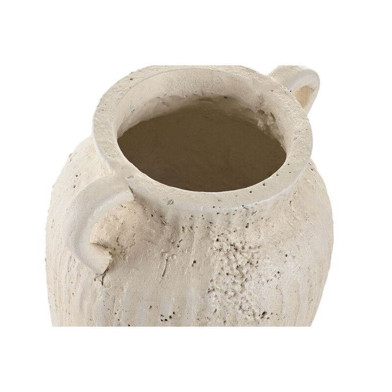 Vase Home ESPRIT Blanc Magnésium 23,5 x 21,5 x 37,5 cm