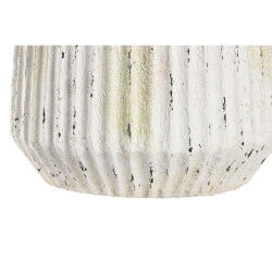 Vase Home ESPRIT Blanc Magnésium 28 x 28 x 41 cm