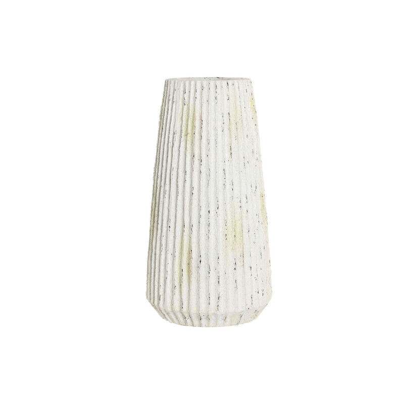 Vase Home ESPRIT Blanc Magnésium 28 x 28 x 53 cm