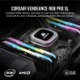 CORSAIR Mémoire PC DDR4 - VENGEANCE RGB PRO SL 32Go (4x8Go) - 3600Mhz - CAS 18 (CMH32GX4M4D3600C18)