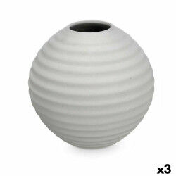 Vase Gris Céramique 25 x 25...