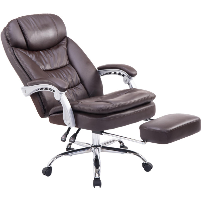 Silla de oficina XL Troy Marrón