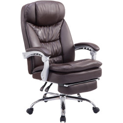 Silla de oficina XL Troy Marrón