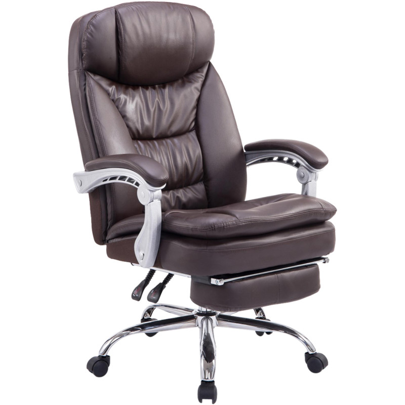 Silla de oficina XL Troy Marrón