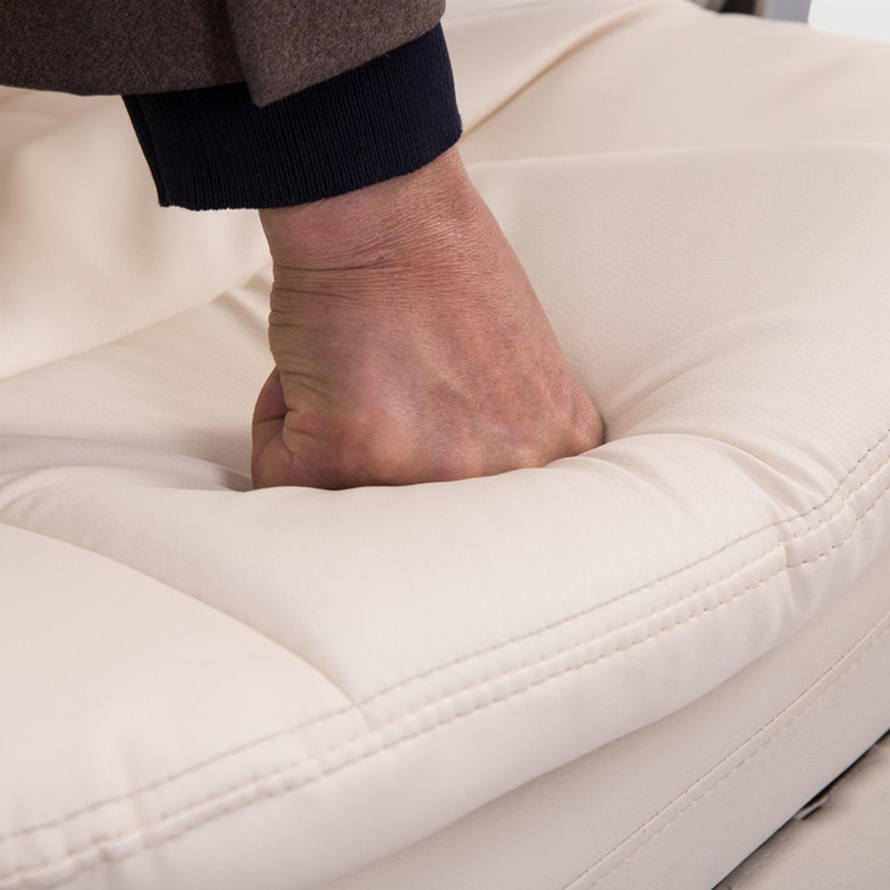 Silla de oficina XL Troy Crema