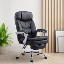 Fauteuil de bureau XL Troy noire
