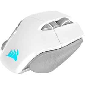 Souris Gaming - Sans fil - CORSAIR - M65 RGB Ultra Wireless - Blanc - (CH-9319511-EU2)