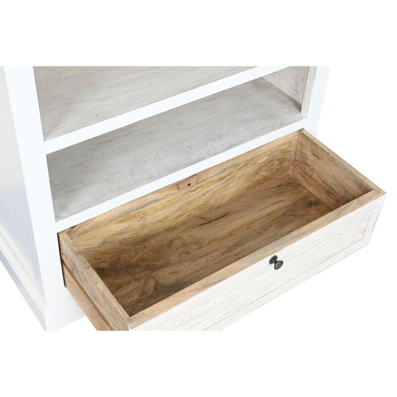 Étagère Home ESPRIT Blanc Bois de manguier 90 x 40 x 180 cm