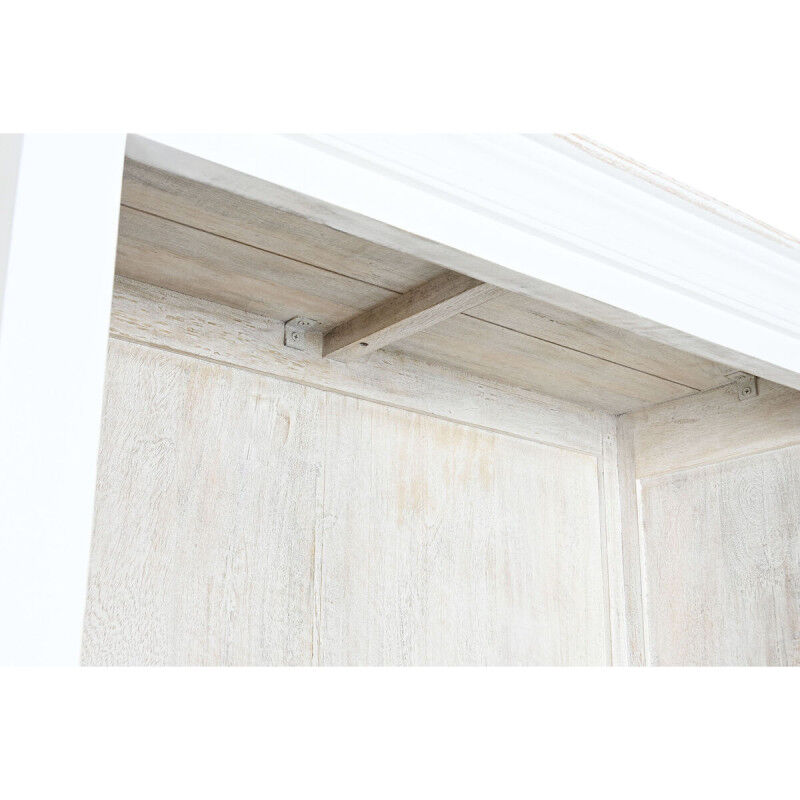 Étagère Home ESPRIT Blanc Bois de manguier 90 x 40 x 180 cm