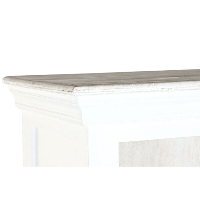 Étagère Home ESPRIT Blanc Bois de manguier 90 x 40 x 180 cm