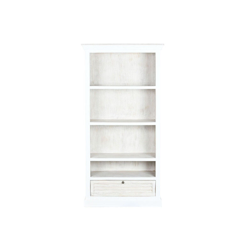 Étagère Home ESPRIT Blanc Bois de manguier 90 x 40 x 180 cm