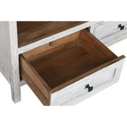 Étagère Home ESPRIT Blanc Bois de manguier 100 x 40 x 198 cm