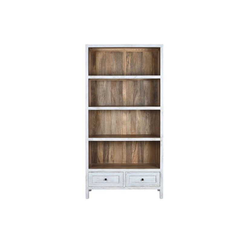 Étagère Home ESPRIT Blanc Bois de manguier 100 x 40 x 198 cm