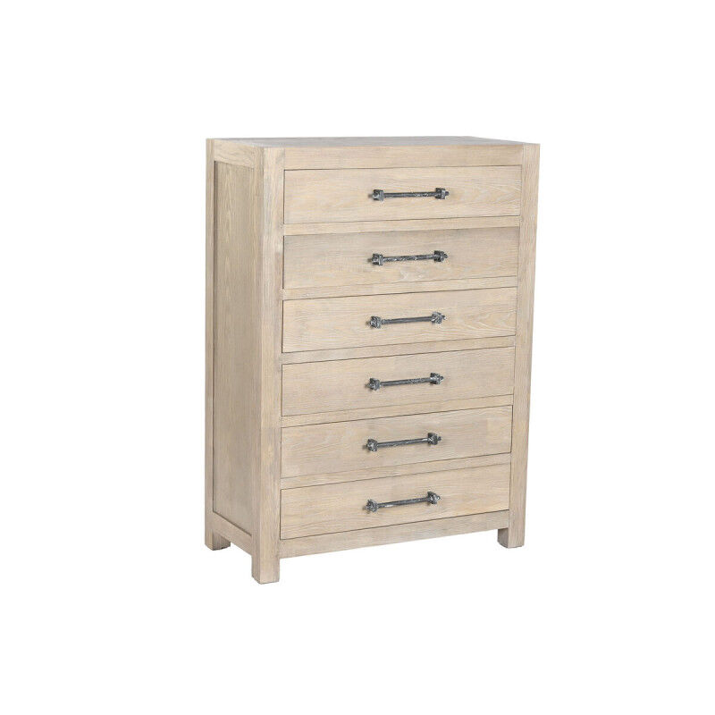 Caisson à Tiroirs Home ESPRIT Naturel Romantique 88 x 40 x 122 cm