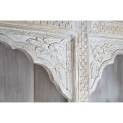 Étagère Home ESPRIT Blanc Bois de manguier Bois MDF 180 x 40 x 200 cm