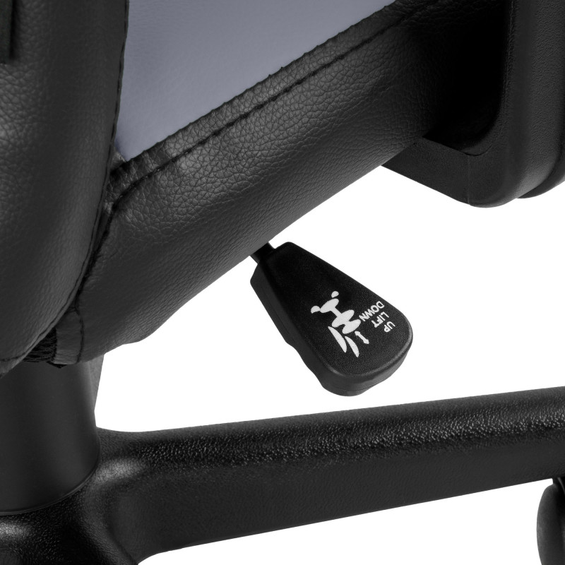 Fauteuil de bureau pour enfants Fun noir/gris