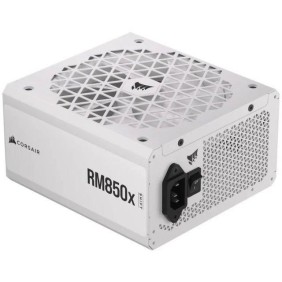 CORSAIR - Bloc d'alimentation - RM850x Shift White Cybenetics - ATX entierement modulaire - Certifié Gold 80 Plus - 850 watts