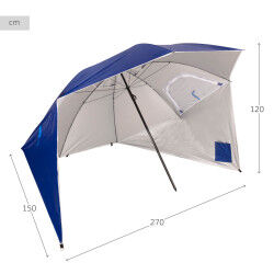 Parasol Aktive 240 x 210 x 240 cm (6 Unités)