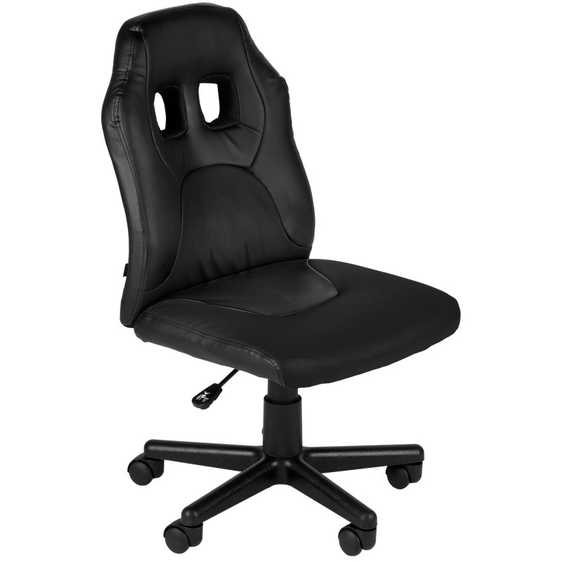 Fauteuil de bureau pour enfants Fun noir/noir