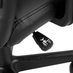 Fauteuil de bureau pour enfants Fun noir/noir